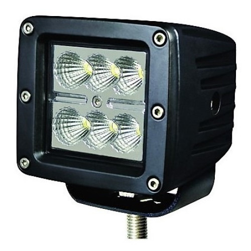 Светодиодная фара рабочего света 18 Вт квадратная (Flood)