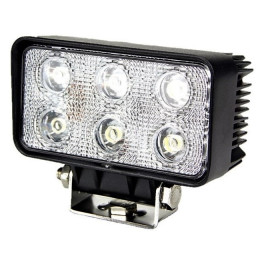 Светодиодная фара рабочего света 18 Вт прямоугольная (Flood)