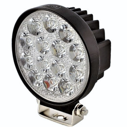 Светодиодная фара рабочего света 42 Вт круглая (Flood)