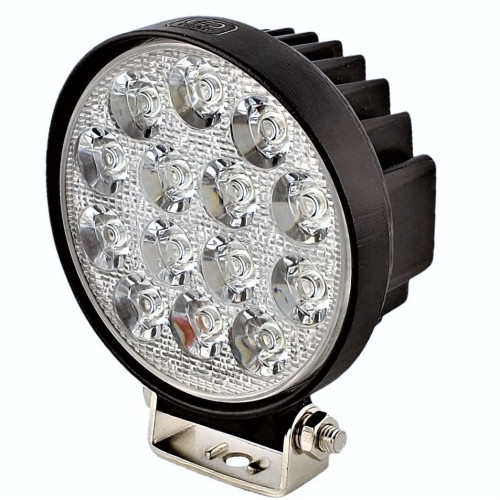 Светодиодная фара рабочего света 42 Вт круглая (Flood)