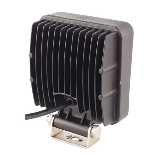 Светодиодная фара рабочего света круглая двухцветная 48 Вт широкое пятно