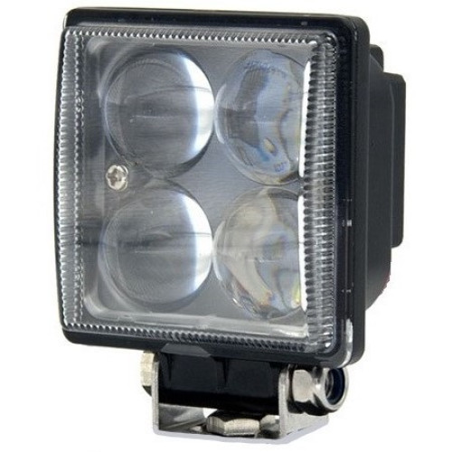 Светодиодная фара рабочего света 12 Вт 4D slim (Spot)