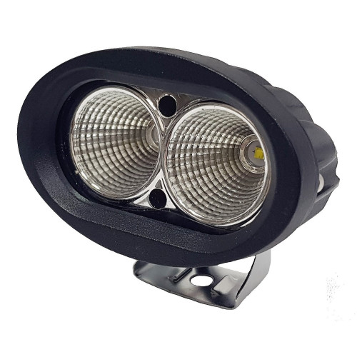 Светодиодная фара рабочего света 10 Вт овальная (Flood)