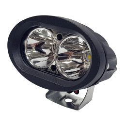 Светодиодная фара рабочего света 10 Вт овальная (Spot)