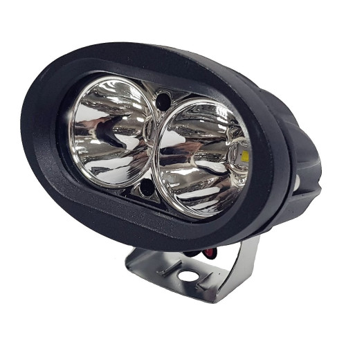 Светодиодная фара рабочего света 10 Вт овальная (Spot)