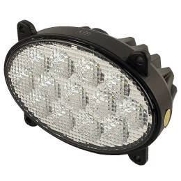 Светодиодная фара рабочего света овальная врезная 39 Вт Osram широкое пятно