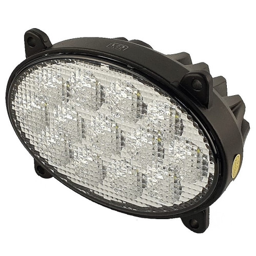 Светодиодная фара рабочего света овальная врезная 39 Вт Osram широкое пятно