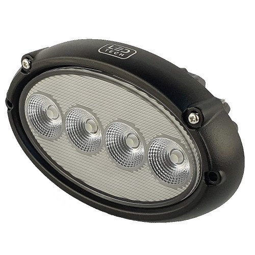 Светодиодная фара рабочего света овальная врезная 40 Вт Osram широкое пятно