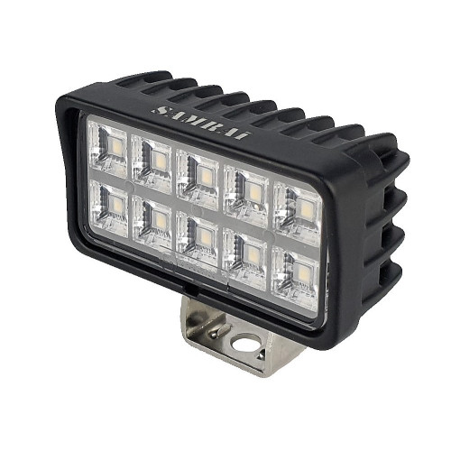 Светодиодная фара рабочего света 10 Вт прямоугольная (Flood)