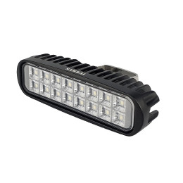 Светодиодная фара рабочего света 16 Вт прямоугольная (Flood)