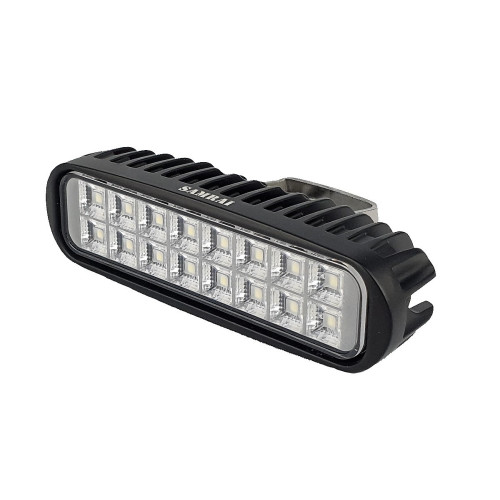 Светодиодная фара рабочего света 16 Вт прямоугольная (Flood)