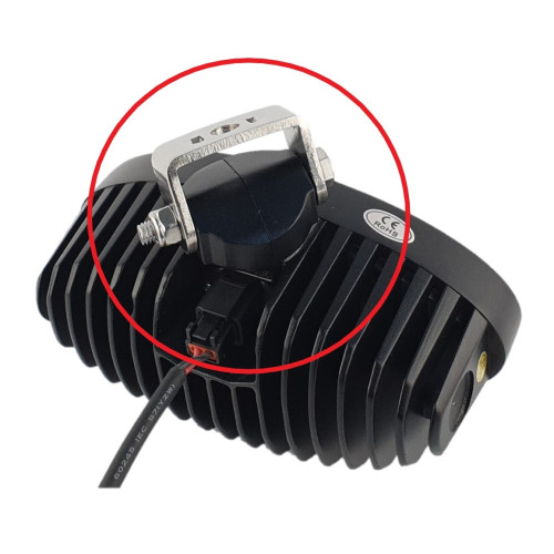 Светодиодная фара рабочего света овальная 60 Вт Osram-5 широкое пятно