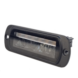 Светодиодная фара дополнительного света врезная 2020VF с проблесковым маяком