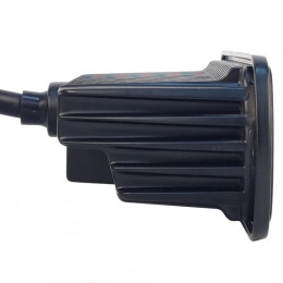 Светодиодная фара дополнительного света врезная 2020VF с проблесковым маяком