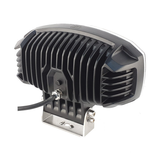 Светодиодная фара рабочего света овальная с ДХО 80 Вт комбо