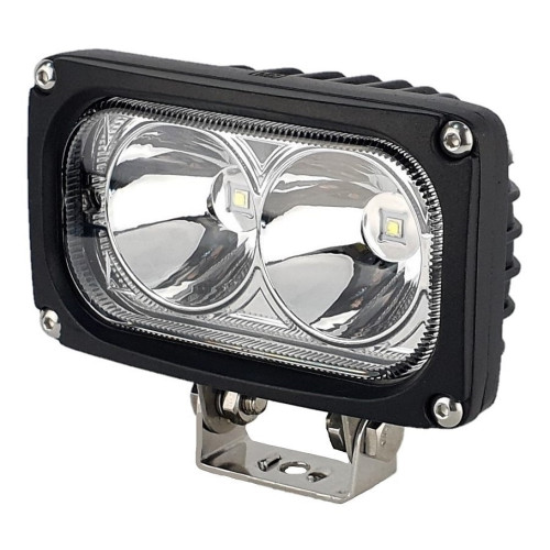 Светодиодная фара рабочего света 30 Вт прямоугольная (Spot)