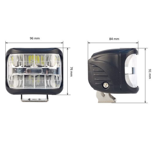 Светодиодная фара рабочего света 26 Вт (Combo)