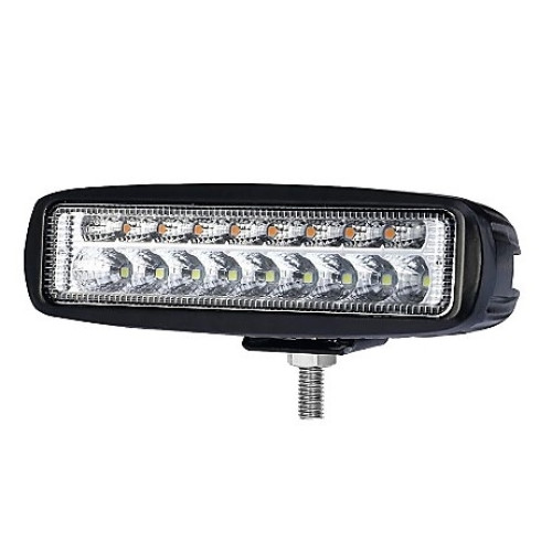 Светодиодная фара рабочего света 18 Вт двух-цветная (Flood)