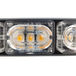 Балка проблесковая оранжевая светодиодная двухсторонняя SR-23-20S