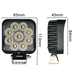 Светодиодная фара рабочего света 36 Вт Osram широкий луч 1336SF (EMC)