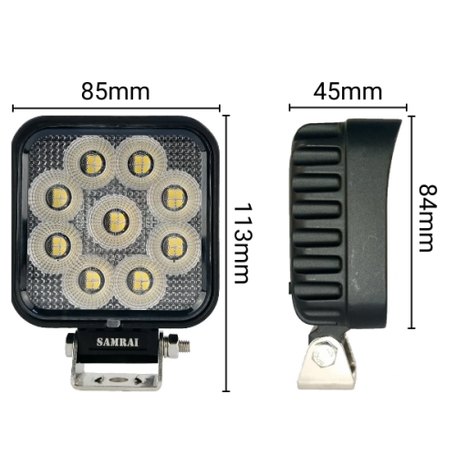 Светодиодная фара рабочего света 36 Вт Osram широкий луч 1336SF (EMC)