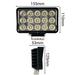 Светодиодная фара рабочего света 60 Вт Osram широкий луч 1360F (EMC)