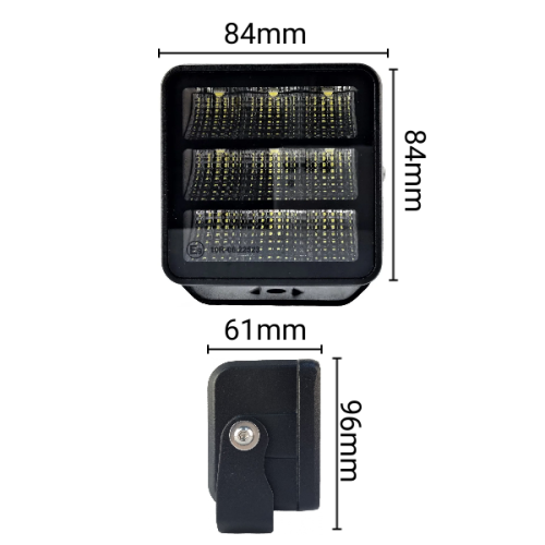 Светодиодная фара рабочего света 45 Вт Osram широкий луч SR-1545SF (EMC)