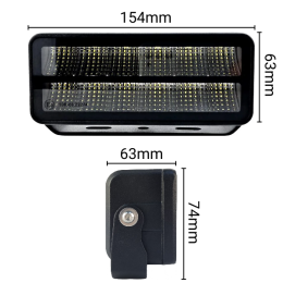 Светодиодная фара рабочего света 60 Вт Osram широкий луч SR-1560F (EMC)