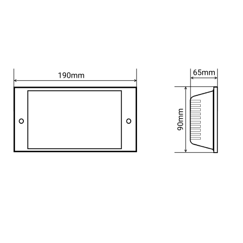 Светодиодные противотуманные фары для ВАЗ 2110 комплект 80 Вт