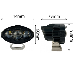 Светодиодные фары дополнительного света 116 Вт дальний/ближний (к-т)