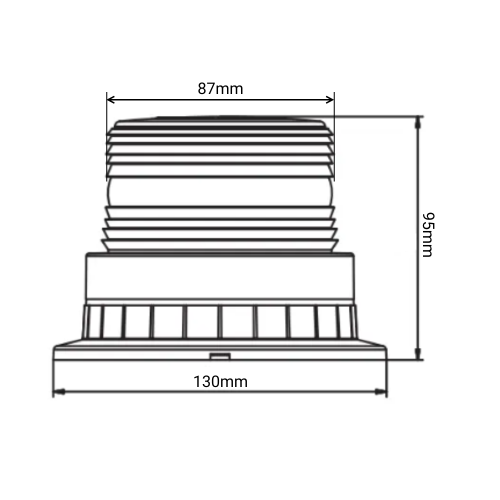 Светодиодный маяк для погрузчиков M37-110V