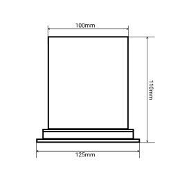 Светодиодный проблесковый маяк MS04B с аккумулятором