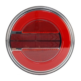 Светодиодный фонарь универсальный 7,8 Вт для прицепов круглый со стоп-сигналом