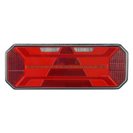 Светодиодный фонарь универсальный 19,2 Вт для прицепов правый (катафот треугольник)