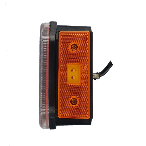 Светодиодный фонарь универсальный 10,6 Вт для грузовиков с подсветкой номера правый